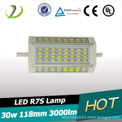 2014 new 30W R7S 3100-3300lm Samsung 5630smd CRI>80 30w halogen R7S
